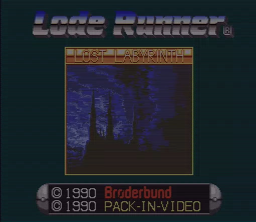 Image n° 1 - screenshots  : Lode Runner - Lost Labyrinth